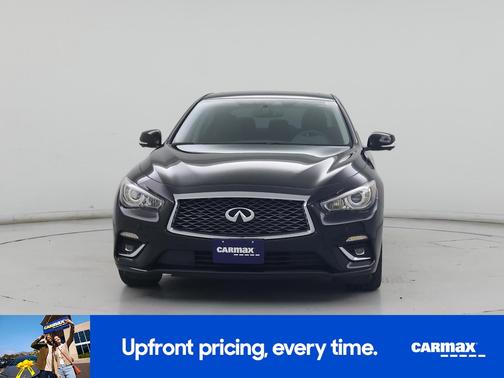 Black 2023 INFINITI Q50 Luxe