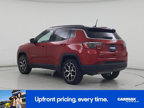 Red 2025 Jeep Compass Limited
