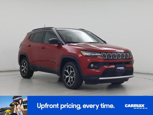 Red 2025 Jeep Compass Limited
