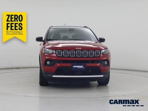Red 2025 Jeep Compass Limited