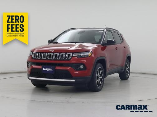 Red 2025 Jeep Compass Limited