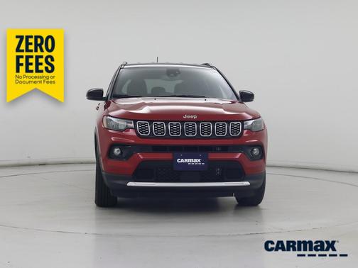 Red 2025 Jeep Compass Limited