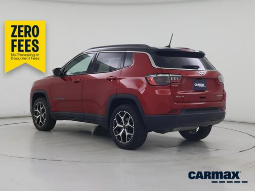 Red 2025 Jeep Compass Limited