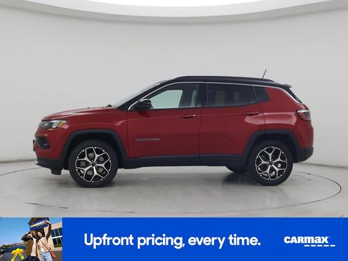 Red 2025 Jeep Compass Limited
