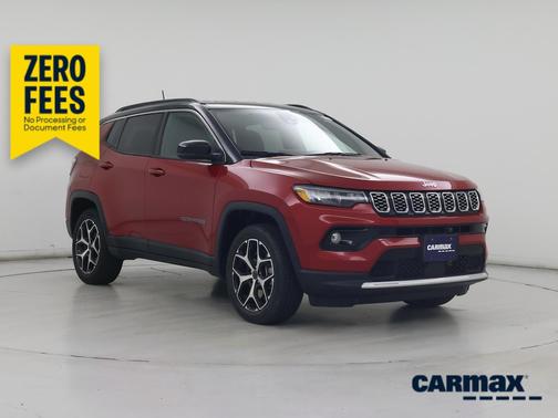 Red 2025 Jeep Compass Limited