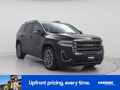 Burgundy 2020 GMC Acadia AT4