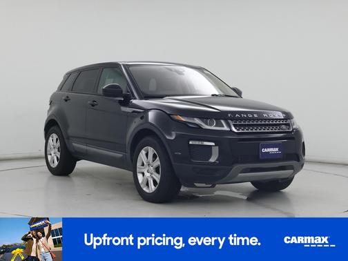 Black 2016 Land Rover Range Rover Evoque SE
