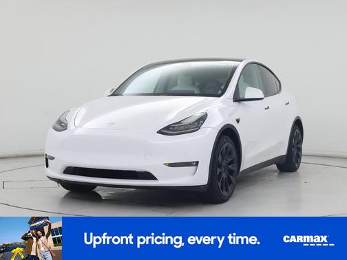 White 2021 Tesla Model Y Long Range