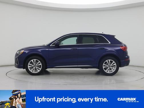Blue 2022 Audi Q3 S-Line Premium