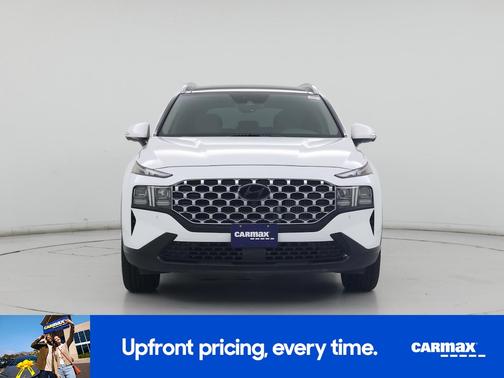 White 2022 Hyundai SANTA FE Limited
