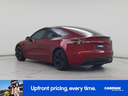 Red 2024 Tesla Model 3 Performance