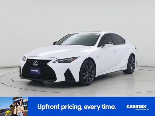 White 2023 Lexus IS 350 F-Sport