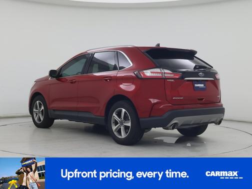 Red 2020 Ford Edge SEL