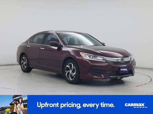 Burgundy 2016 Honda Accord LX