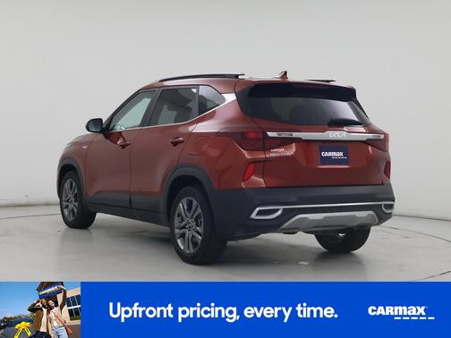 Orange 2023 Kia Seltos S