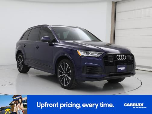 Blue 2022 Audi Q7 Premium Plus