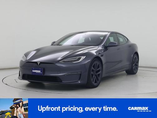 Gray 2021 Tesla Model S Plaid