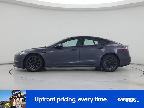 Gray 2021 Tesla Model S Plaid