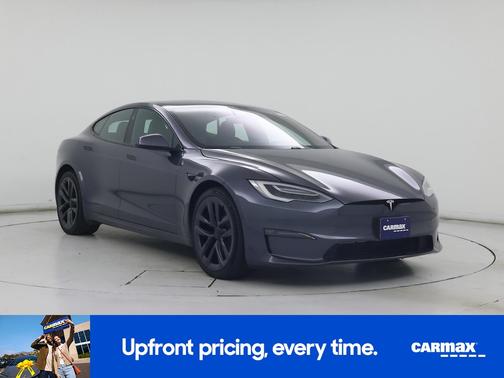 Gray 2021 Tesla Model S Plaid
