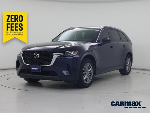 Blue 2024 Mazda CX-90 Turbo Select