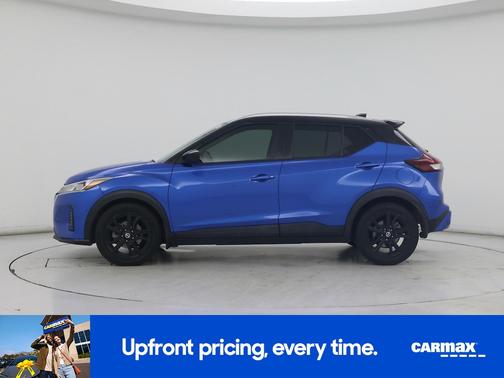 Blue 2021 Nissan Kicks SV