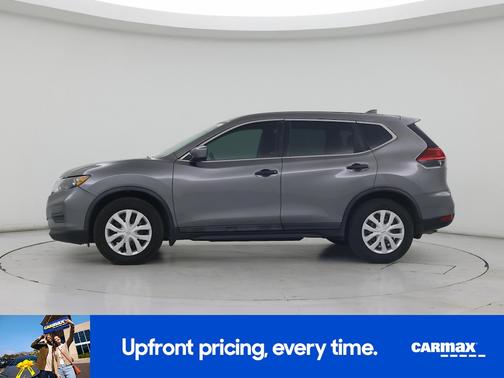 Gray 2017 Nissan Rogue S