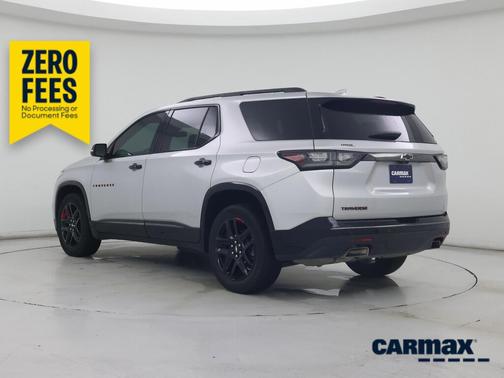 Silver 2021 Chevrolet Traverse Premier