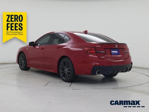 Red 2019 Acura TLX A-Spec
