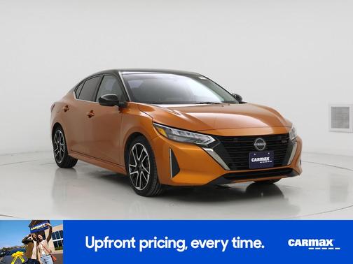 Orange 2024 Nissan Sentra SR