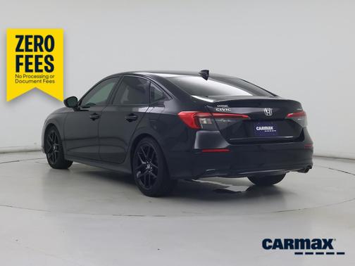 Black 2022 Honda Civic Sport