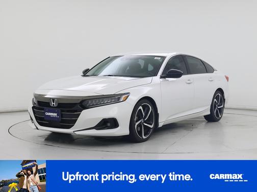 White 2021 Honda Accord Sport SE