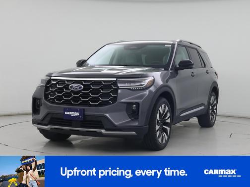 Gray 2025 Ford Explorer Platinum