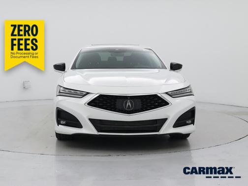 White 2021 Acura TLX SH-AWD Advance