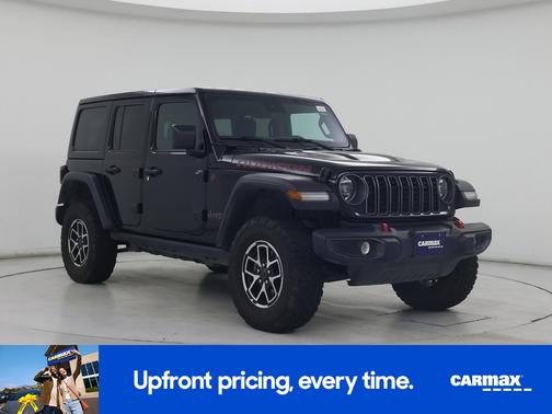 Black 2025 Jeep Wrangler Rubicon
