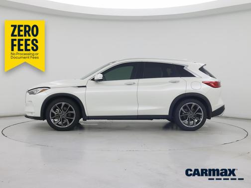 White 2021 INFINITI QX50 Autograph