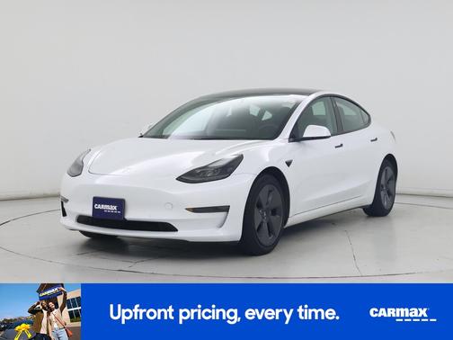 White 2022 Tesla Model 3 Long Range