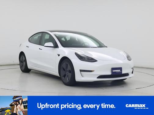 White 2022 Tesla Model 3 Long Range