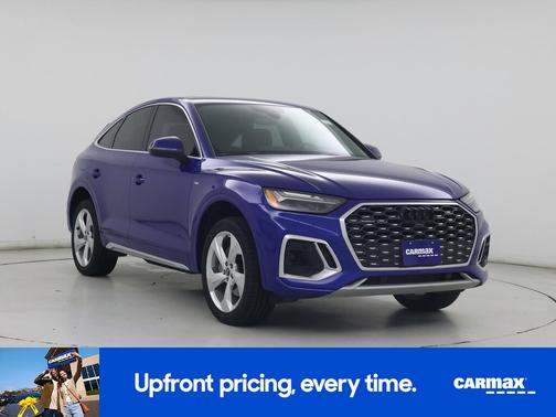 Blue 2023 Audi Q5 Sportback S-Line Prestige