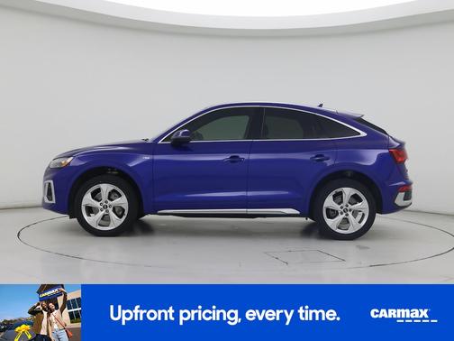 Blue 2023 Audi Q5 Sportback S-Line Prestige