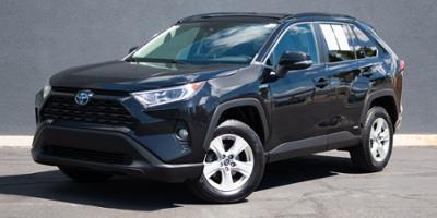 Midnight Black Metallic 2022 Toyota RAV4 Hybrid LE