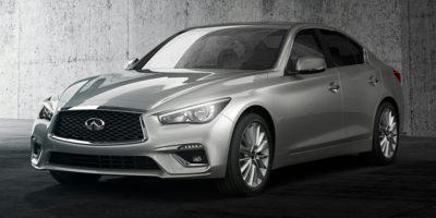 Pure White 2023 INFINITI Q50 3.0t SENSORY