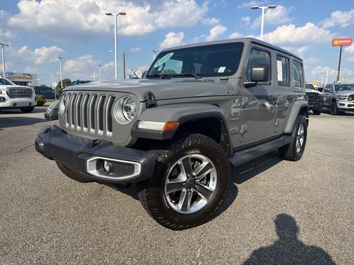 Sting-Gray Clearcoat 2021 Jeep Wrangler Unlimited Sahara 4x4