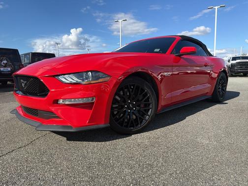Race Red 2023 Ford Mustang GT Premium Convertible