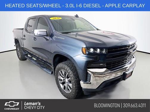 Shadow Gray Metallic 2021 Chevrolet Silverado 1500 LT