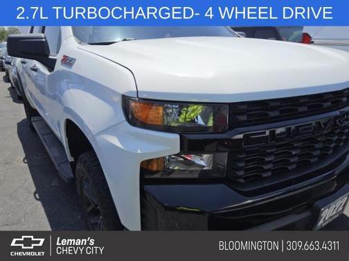 Summit White 2022 Chevrolet Silverado 1500 Limited Custom Trail Boss
