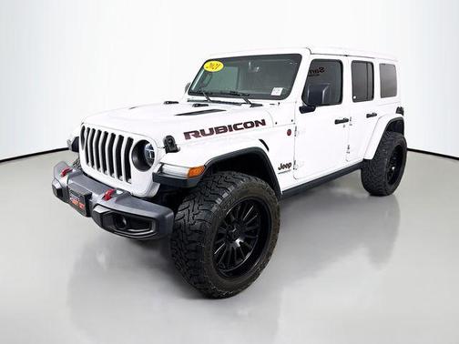 Bright White Clearcoat 2021 Jeep Wrangler Unlimited Rubicon