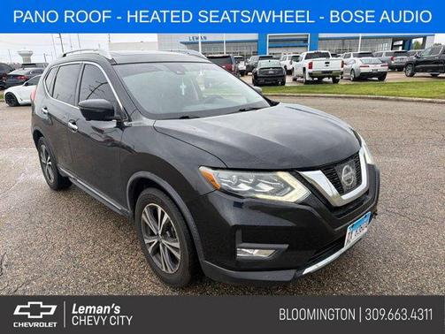 Magnetic Black 2017 Nissan Rogue SL