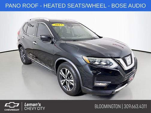 Magnetic Black 2017 Nissan Rogue SL