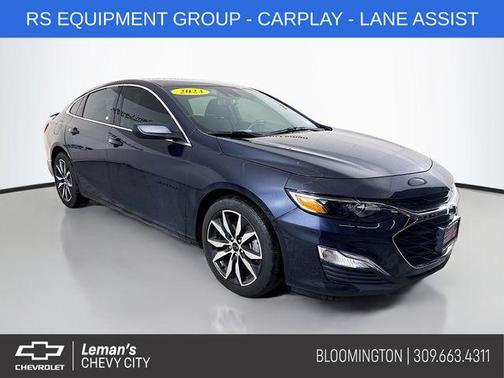 Dark Ash Metallic 2023 Chevrolet Malibu FWD RS