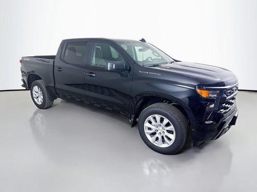 Black 2026 Chevrolet Silverado 1500 Custom